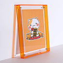 Marco de Fotos Acrílico Transparente Moderno para Pared y Mesa