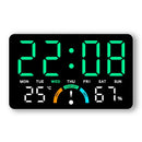Reloj Despertador Digital LED con Temperatura y Doble Alarma