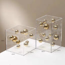 Adorno Decorativo Moderno con Bola Acrílica para Sala y Hoga