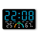 Reloj Despertador Digital LED con Temperatura y Doble Alarma
