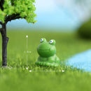 Mini ranas de resina x100/200 | Figuritas para jardín de hadas y hogar