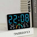 Reloj Despertador Digital LED con Temperatura y Doble Alarma