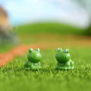 Mini ranas de resina x100/200 | Figuritas para jardín de hadas y hogar