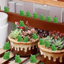 Mini ranas de resina x100/200 | Figuritas para jardín de hadas y hogar