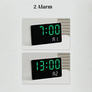 Reloj Despertador Digital LED con Temperatura y Doble Alarma