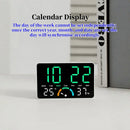 Reloj Despertador Digital LED con Temperatura y Doble Alarma