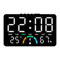 Reloj Despertador Digital LED con Temperatura y Doble Alarma