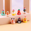 Mini Figuritas de Patos de Resina para Decoración y Manualidades