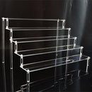 Soporte de Exhibición Acrílico Transparente de 4 Niveles Organizador