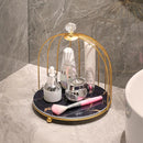 Organizador vintage de maquillaje y perfume
