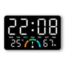 Reloj Despertador Digital LED con Temperatura y Doble Alarma