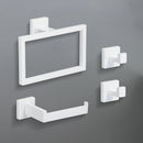 Juego de Accesorios de Baño Oro Blanco Acero Inoxidable 304
