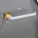 Juego de Accesorios de Baño Oro Blanco Acero Inoxidable 304