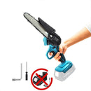Mini motosierra 6" inalámbrica | Compatible con batería Makita 18V